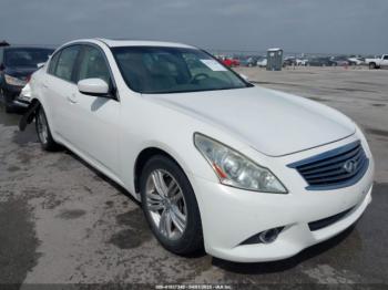  Salvage INFINITI G37