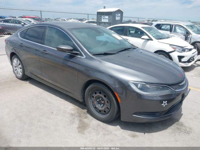  Salvage Chrysler 200