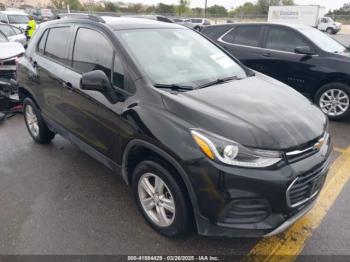 Salvage Chevrolet Trax
