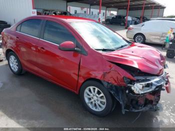  Salvage Chevrolet Sonic