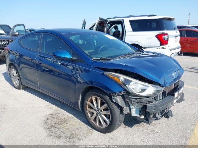  Salvage Hyundai ELANTRA
