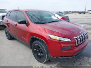  Salvage Jeep Cherokee