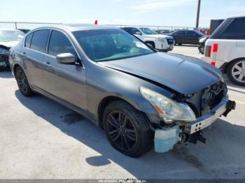  Salvage INFINITI G37x