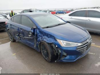  Salvage Hyundai ELANTRA