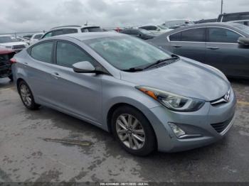  Salvage Hyundai ELANTRA