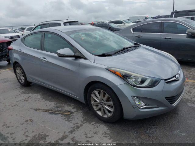  Salvage Hyundai ELANTRA