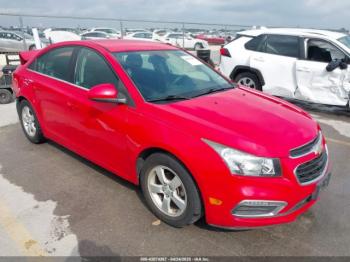  Salvage Chevrolet Cruze