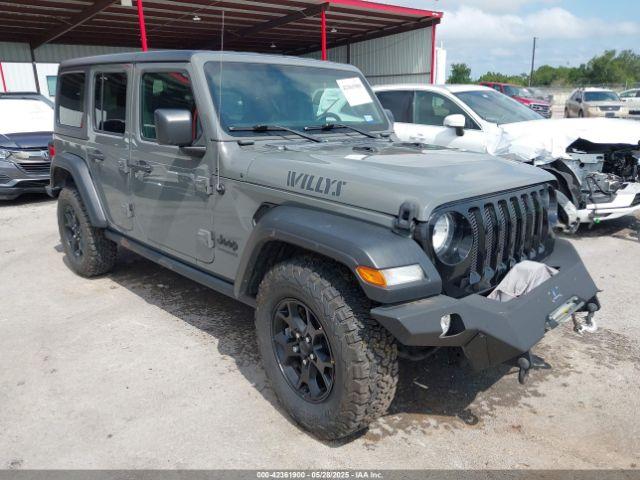  Salvage Jeep Wrangler
