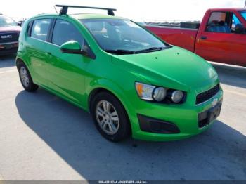  Salvage Chevrolet Sonic
