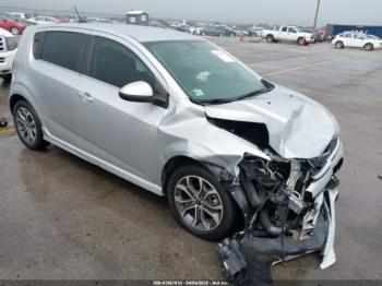  Salvage Chevrolet Sonic