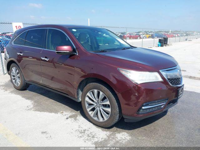  Salvage Acura MDX