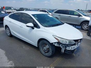  Salvage Chevrolet Cruze