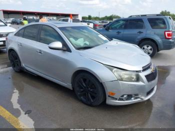  Salvage Chevrolet Cruze