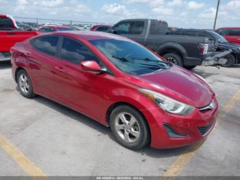  Salvage Hyundai ELANTRA