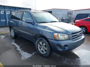  Salvage Toyota Highlander