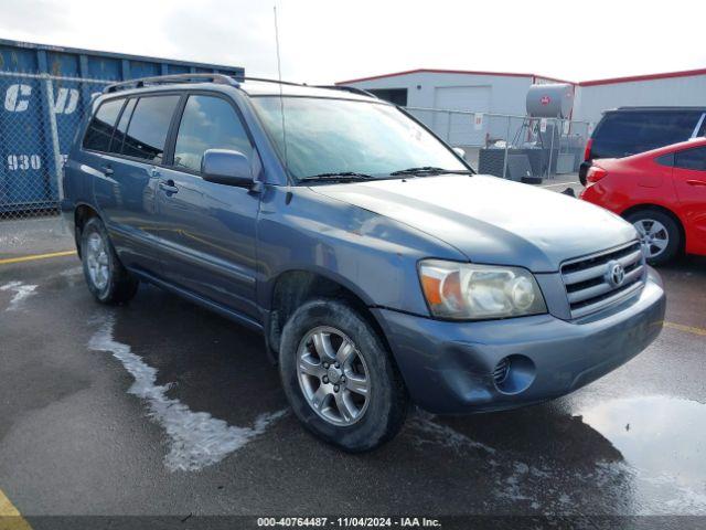  Salvage Toyota Highlander