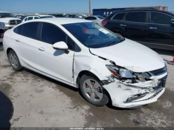  Salvage Chevrolet Cruze
