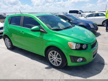  Salvage Chevrolet Sonic