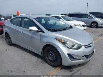  Salvage Hyundai ELANTRA