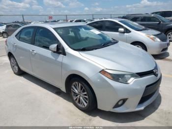  Salvage Toyota Corolla
