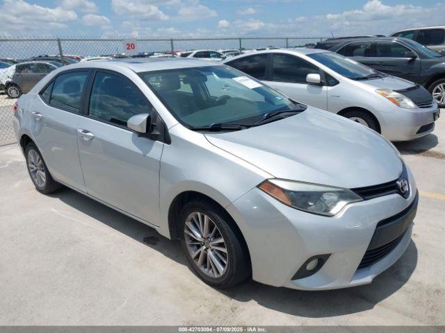  Salvage Toyota Corolla
