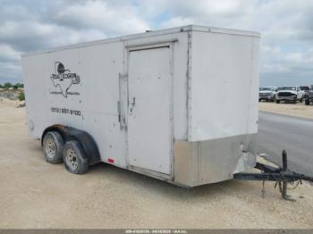  Salvage Forest River Enclosed Trailer