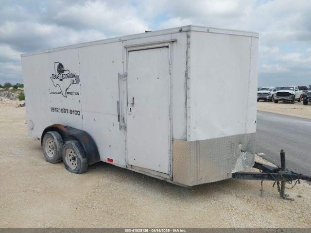  Salvage Forest River Enclosed Trailer