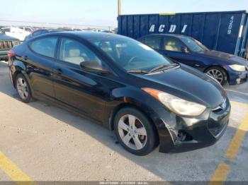  Salvage Hyundai ELANTRA