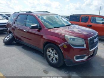  Salvage GMC Acadia