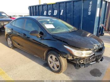  Salvage Chevrolet Cruze