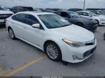  Salvage Toyota Avalon Hybrid