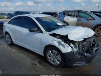  Salvage Chevrolet Cruze