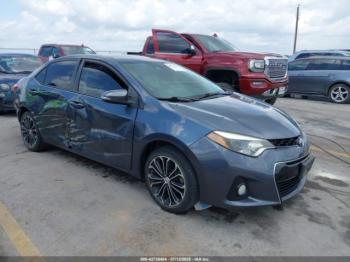 Salvage Toyota Corolla