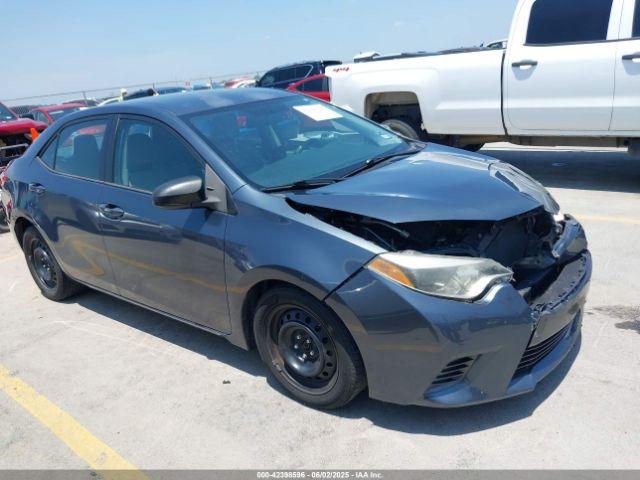  Salvage Toyota Corolla