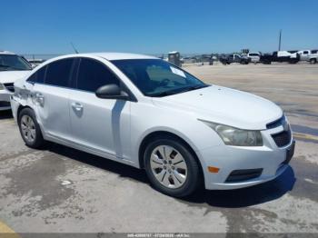  Salvage Chevrolet Cruze