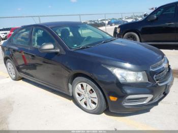  Salvage Chevrolet Cruze