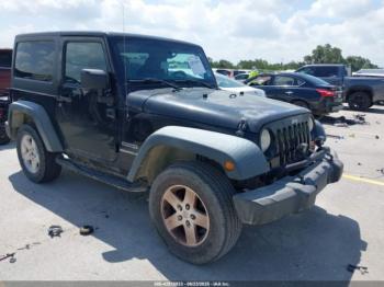  Salvage Jeep Wrangler