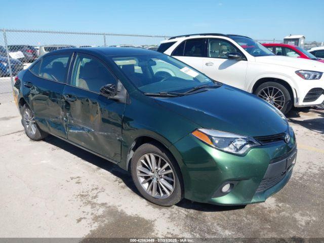  Salvage Toyota Corolla