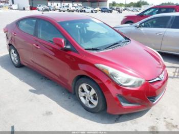  Salvage Hyundai ELANTRA