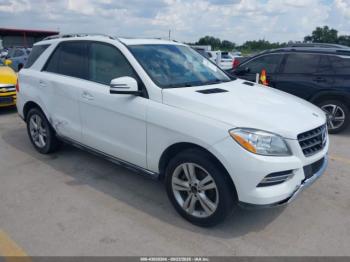  Salvage Mercedes-Benz M-Class