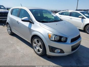  Salvage Chevrolet Sonic