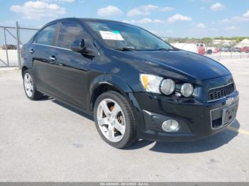  Salvage Chevrolet Sonic
