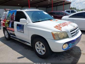  Salvage Toyota Highlander