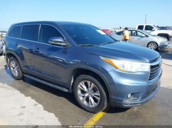  Salvage Toyota Highlander