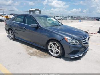 Salvage Mercedes-Benz E-Class