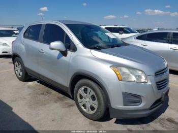  Salvage Chevrolet Trax