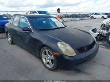  Salvage INFINITI G35