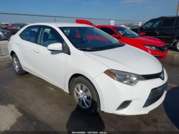  Salvage Toyota Corolla