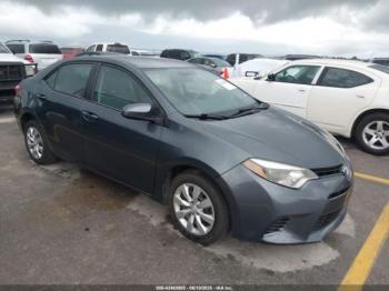  Salvage Toyota Corolla