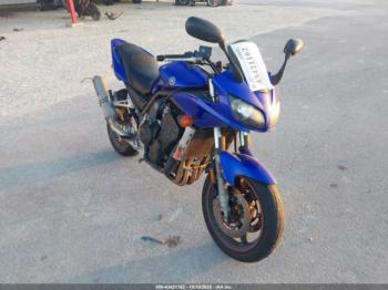  Salvage Yamaha Fzs10